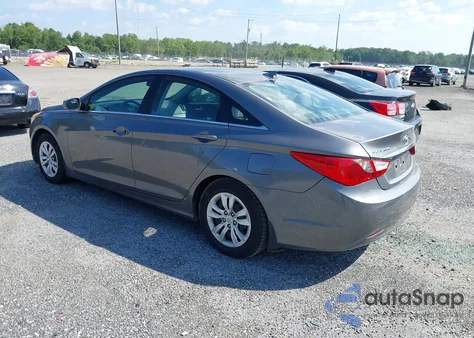 2012 Hyundai Sonata Gls из США, поврежденный, VIN 5NPEB4AC5CH392593